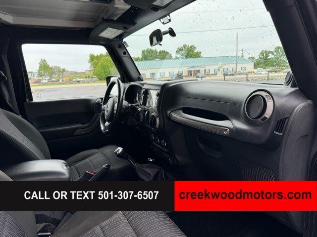 2012 Jeep Wrangler Sport 4x4 V6 Hard Top Manual Black Financing NICE