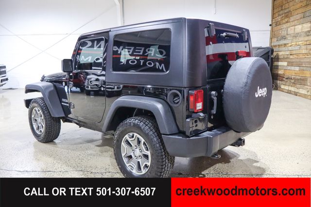 2012 Jeep Wrangler Sport 4x4 V6 Hard Top Manual Black Financing NICE
