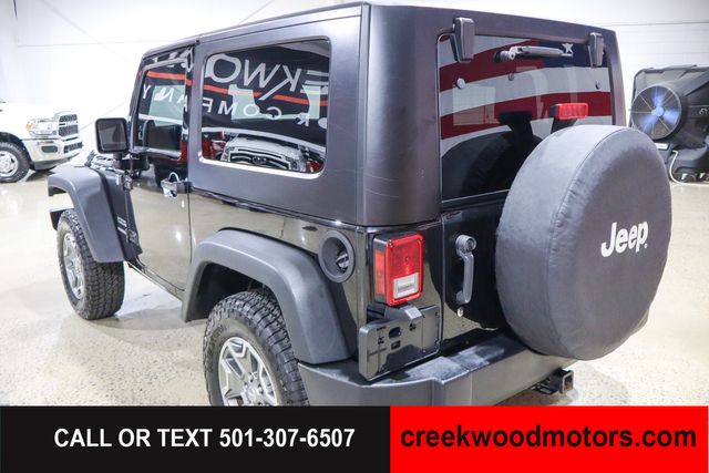 2012 Jeep Wrangler Sport 4x4 V6 Hard Top Manual Black Financing NICE
