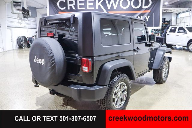 2012 Jeep Wrangler Sport 4x4 V6 Hard Top Manual Black Financing NICE