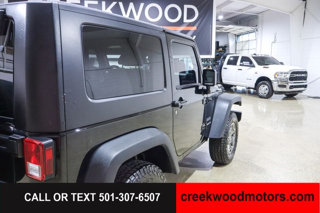 2012 Jeep Wrangler Sport 4x4 V6 Hard Top Manual Black Financing NICE
