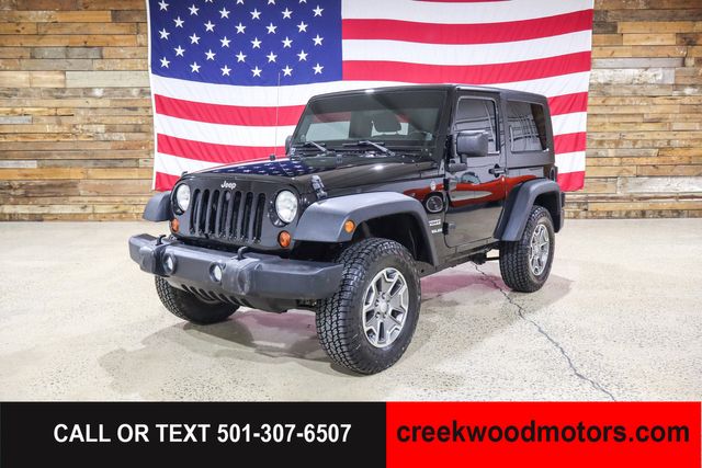 2012 Jeep Wrangler Sport 4x4 V6 Hard Top Manual Black Financing NICE