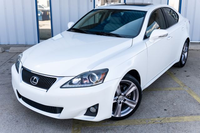 2012 Lexus IS 250 NAV LEATHER SUNROOF LOADED CLEAN CARFAX 2 OWNERS