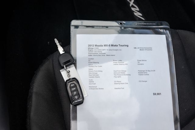 2012 Mazda MX-5 Miata Touring 2012 Mazda MX-5 Miata Touring