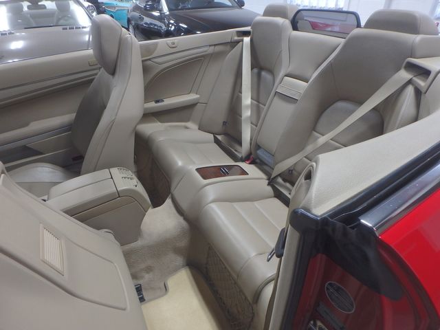 2012 Mercedes E-350, 4-seater convertible Mars Red, Harmon Kardon sound black top, rare E-class soft-top, low miles!~