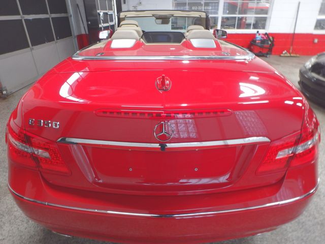 2012 Mercedes E-350, 4-seater convertible Mars Red, Harmon Kardon sound black top, rare E-class soft-top, low miles!~