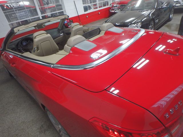 2012 Mercedes E-350, 4-seater convertible Mars Red, Harmon Kardon sound black top, rare E-class soft-top, low miles!~