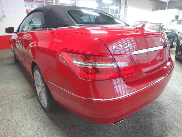 2012 Mercedes E-350, 4-seater convertible Mars Red, Harmon Kardon sound black top, rare E-class soft-top, low miles!~