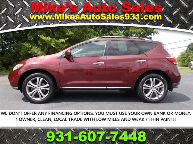 2012 Nissan Murano LE | Shelbyville, TN | Mike's Auto Sales