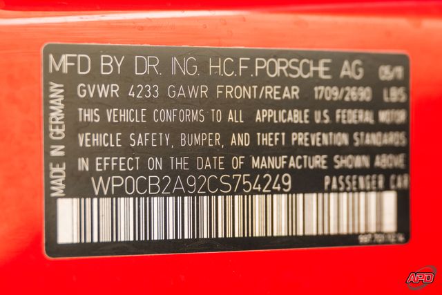 2012 Porsche 911 Carrera S