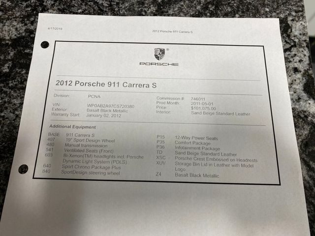 2012 Porsche 911 997 Carrera S | Longwood, FL | Millenia Motors 2012 Porsche 911 997 Carrera S | Longwood, FL | Millenia Motors