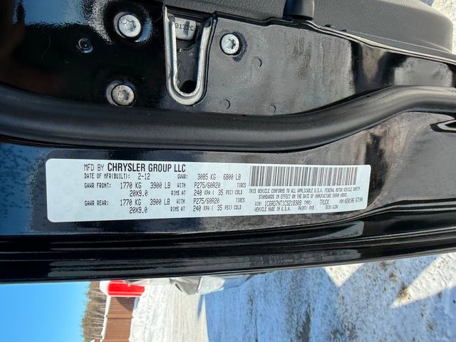 2012 RAM 1500 Laramie