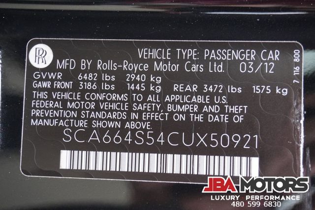 2012 Rolls-Royce Ghost Sedan with ONLY 8,500 LOW MILES HIGHLY OPTIONED | MESA, AZ | JBA MOTORS 2012 Rolls-Royce Ghost Sedan with ONLY 8,500 LOW MILES HIGHLY OPTIONED | MESA, AZ | JBA MOTORS