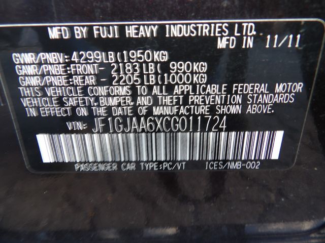 2012 Subaru Impreza 2.0i | Dalton, GA | Paniagua Auto Mall 2012 Subaru Impreza 2.0i | Dalton, GA | Paniagua Auto Mall