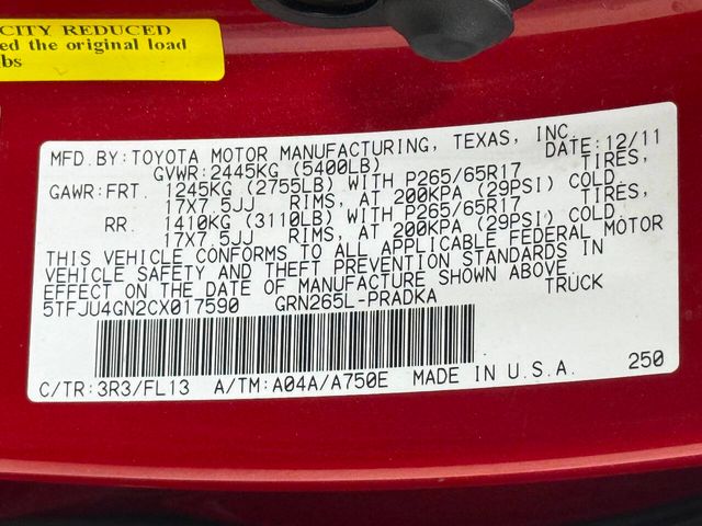 2012 Toyota Tacoma PreRunner V6 | Houston, TX | Houston Auto Credit