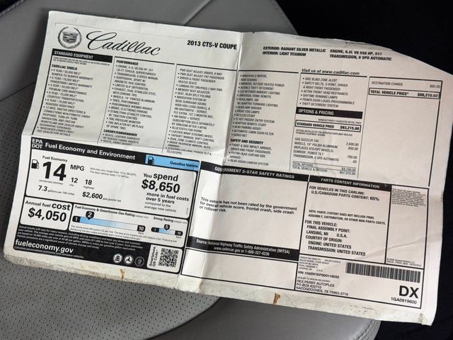 2013 Cadillac CTS-V Base | Houston, TX | Houston Auto Credit