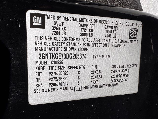 2013 Chevrolet Avalanche LTZ Black Diamond