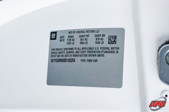 2013 Chevrolet Corvette Grand Sport 4LT 60TH ANNIVERSARY PACKAGE 2013 Chevrolet Corvette Grand Sport 4LT 60TH ANNIVERSARY PACKAGE