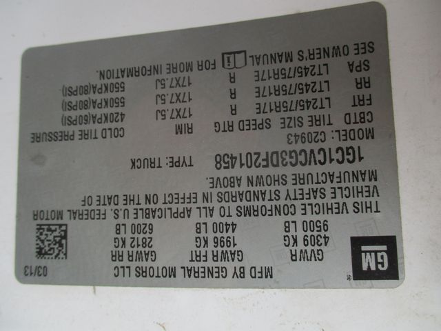 2013 Chevrolet Silverado 2500HD Work Truck