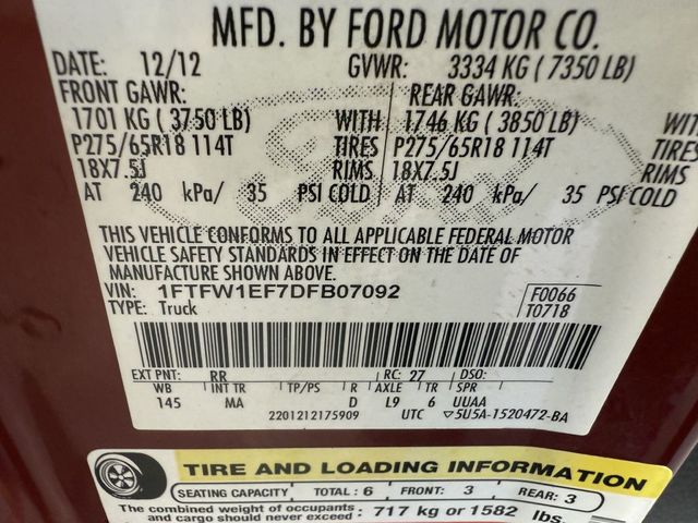 2013 Ford F-150 SUPERCREW | Annapolis, MD | Annapolis Public Auto Auction 2013 Ford F-150 SUPERCREW | Annapolis, MD | Annapolis Public Auto Auction