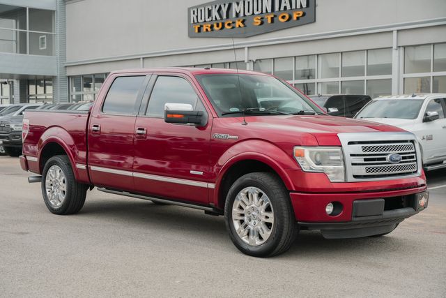 2013 Ford F-150 Platinum CREW CAB RWD / REGULAR SERVICE / LOADED | Austin, TX | Rocky Mountain Truck Stop Austin