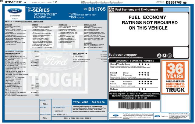 2013 Ford F-250 Super Duty Platinum 2013 Ford F-250 Super Duty Platinum
