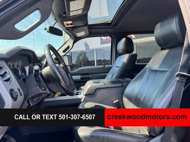 2013 Ford F-350 Super Duty Lariat 4x4 Crew Cab SRW Powerstroke Diesel 22s