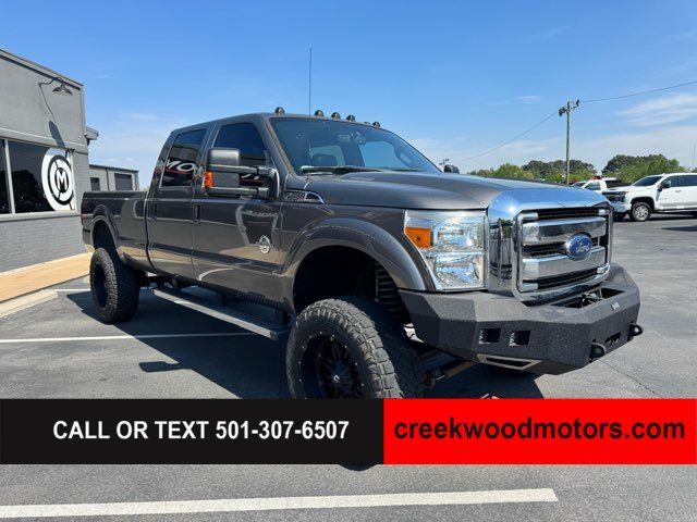 2013 Ford F-350 Super Duty Lariat 4x4 Crew Cab SRW Powerstroke Diesel 22s