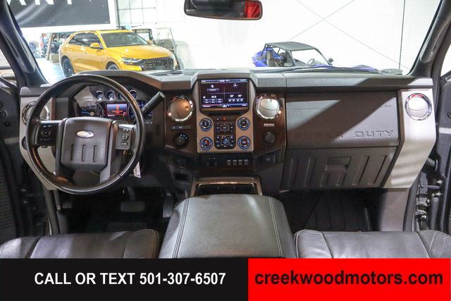 2013 Ford F-350 Super Duty Lariat 4x4 Long Bed Powerstroke Diesel 22s LIFTED