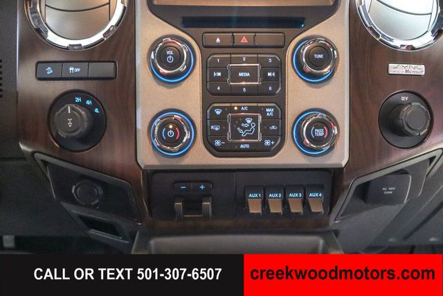 2013 Ford F-350 Super Duty Lariat 4x4 Long Bed Powerstroke Diesel 22s LIFTED
