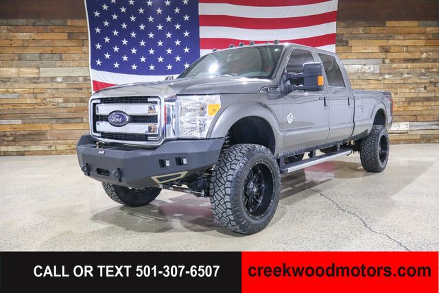 2013 Ford F-350 Super Duty Lariat 4x4 Long Bed Powerstroke Diesel 22s LIFTED
