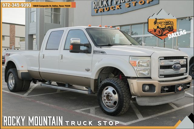2013 Ford F-450 Super Duty King Ranch FX4 / LOADED / 1 TEXAS OWNER | Austin, TX | Rocky Mountain Truck Stop Austin