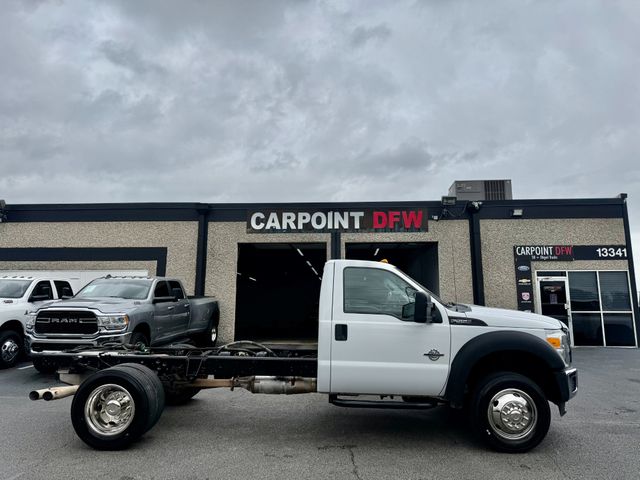 2013 FORD F-F550 4X2 DUALLY REG CAB XL 165" WB CHASSIS CAB 6.7L POWERSTROKE