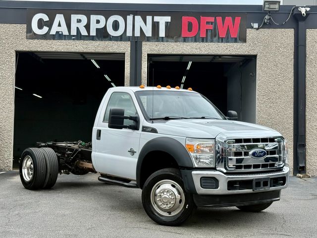 2013 FORD F-F550 4X2 DUALLY REG CAB XL 165" WB CHASSIS CAB 6.7L POWERSTROKE