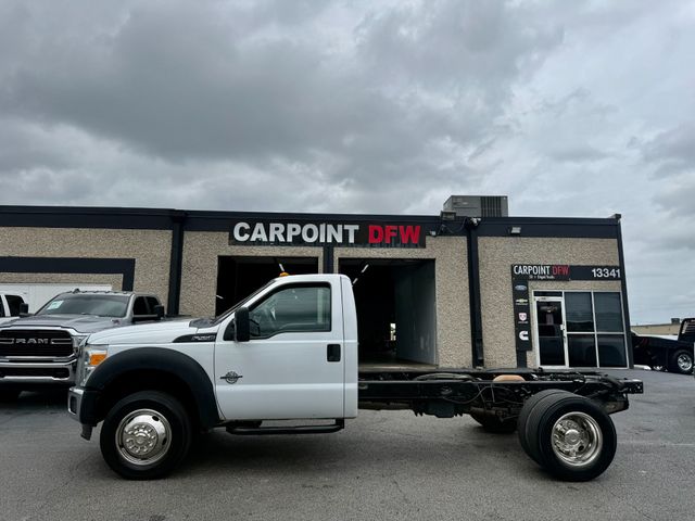 2013 FORD F-F550 4X2 DUALLY REG CAB XL 165" WB CHASSIS CAB 6.7L POWERSTROKE