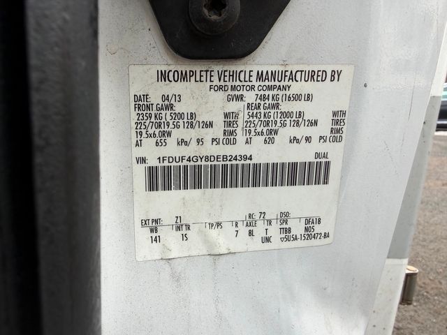 2013 Ford F450 Versalift 34'