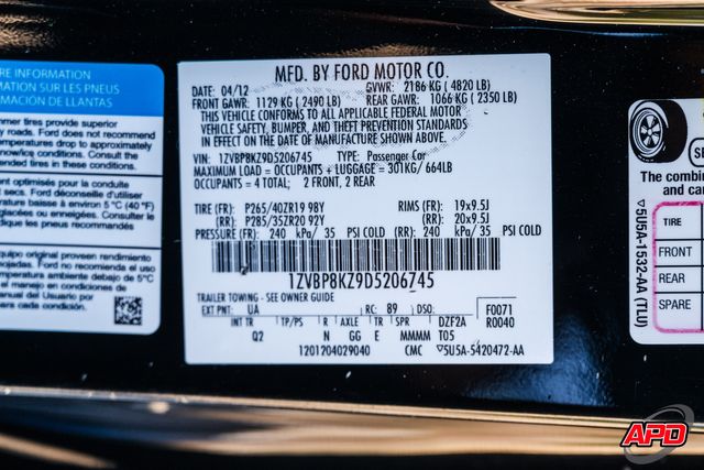 2013 Ford Shelby GT500 