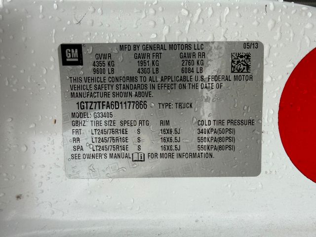 2013 GMC Savana 3500