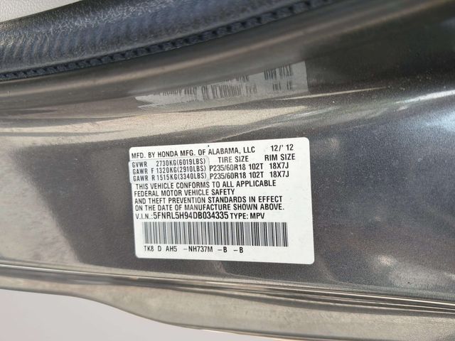 2013 Honda Odyssey Touring Elite | Alpharetta, GA | Star Motors