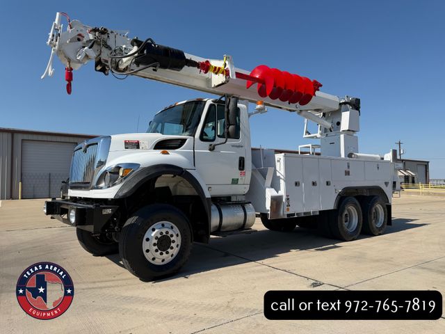 2013 International 7500 6X6 Digger Derrick | Fort Worth, TX | Texas Aerial Equipment