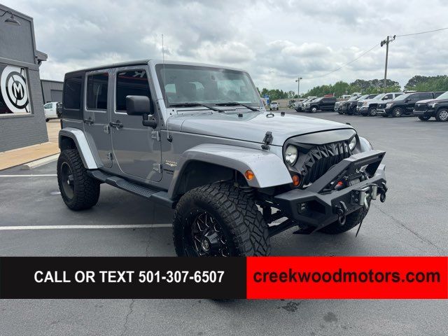 2013 Jeep Wrangler Unlimited Sahara 4x4 20s V6 Hard Top Winch Financing NICE