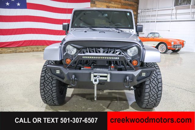 2013 Jeep Wrangler Unlimited LIFTED Sahara 4x4 V6 Hard Top Winch 20s Financing