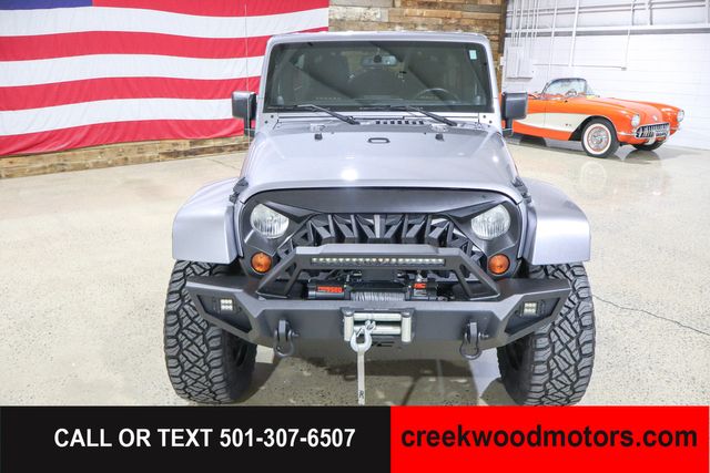 2013 Jeep Wrangler Unlimited LIFTED Sahara 4x4 V6 Hard Top Winch 20s Financing