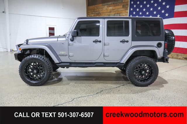 2013 Jeep Wrangler Unlimited LIFTED Sahara 4x4 V6 Hard Top Winch 20s Financing 2013 Jeep Wrangler Unlimited LIFTED Sahara 4x4 V6 Hard Top Winch 20s Financing