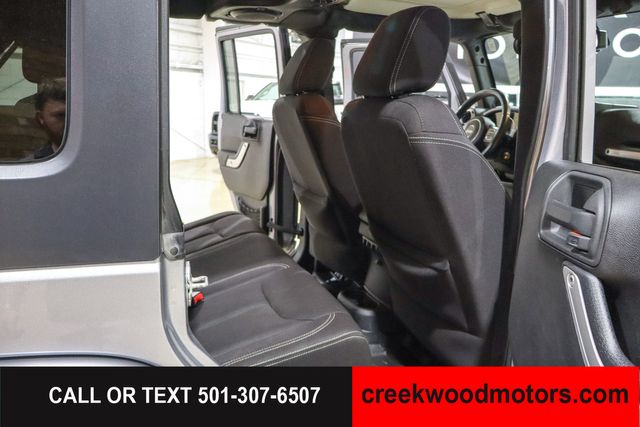 2013 Jeep Wrangler Unlimited LIFTED Sahara 4x4 V6 Hard Top Winch 20s Financing