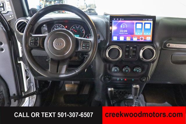2013 Jeep Wrangler Unlimited LIFTED Sahara 4x4 V6 Hard Top Winch 20s Financing