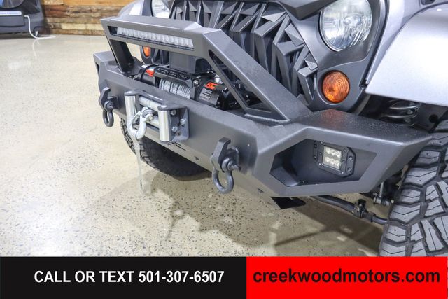 2013 Jeep Wrangler Unlimited LIFTED Sahara 4x4 V6 Hard Top Winch 20s Financing