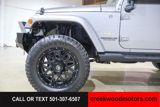 2013 Jeep Wrangler Unlimited LIFTED Sahara 4x4 V6 Hard Top Winch 20s Financing 2013 Jeep Wrangler Unlimited LIFTED Sahara 4x4 V6 Hard Top Winch 20s Financing