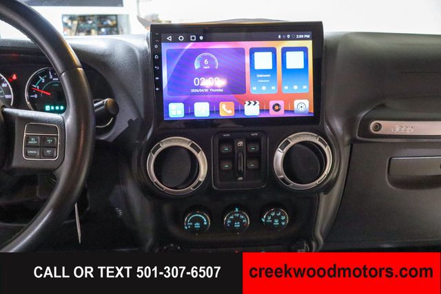 2013 Jeep Wrangler Unlimited LIFTED Sahara 4x4 V6 Hard Top Winch 20s Financing