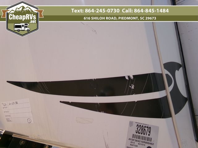 2013 Keystone Raptor 384pk 13  | Piedmont, SC | Cheap RV's LLC